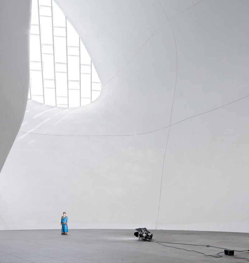 Ordos Museum, de MAD Architects. Un museo en el desierto de Gobi