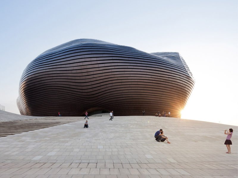 Ordos Museum, de MAD Architects. Un museo en el desierto de Gobi