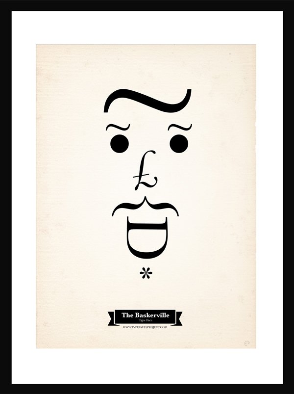 The Type Faces Proyect de Tiago Pinto pone caras a todas las fuentes
