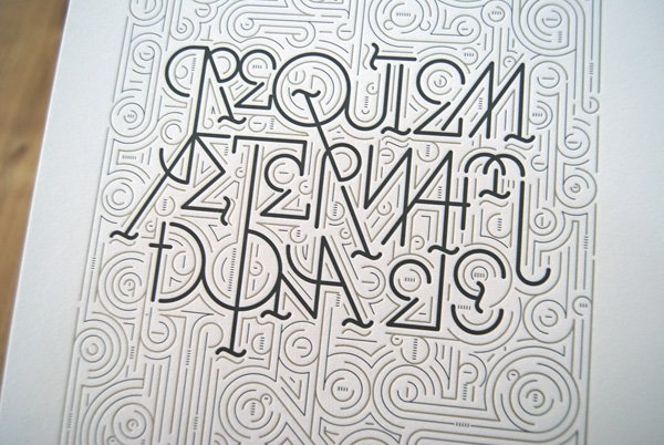 Requiem Aeternam Dona Eis, de Wete diseño gráfico