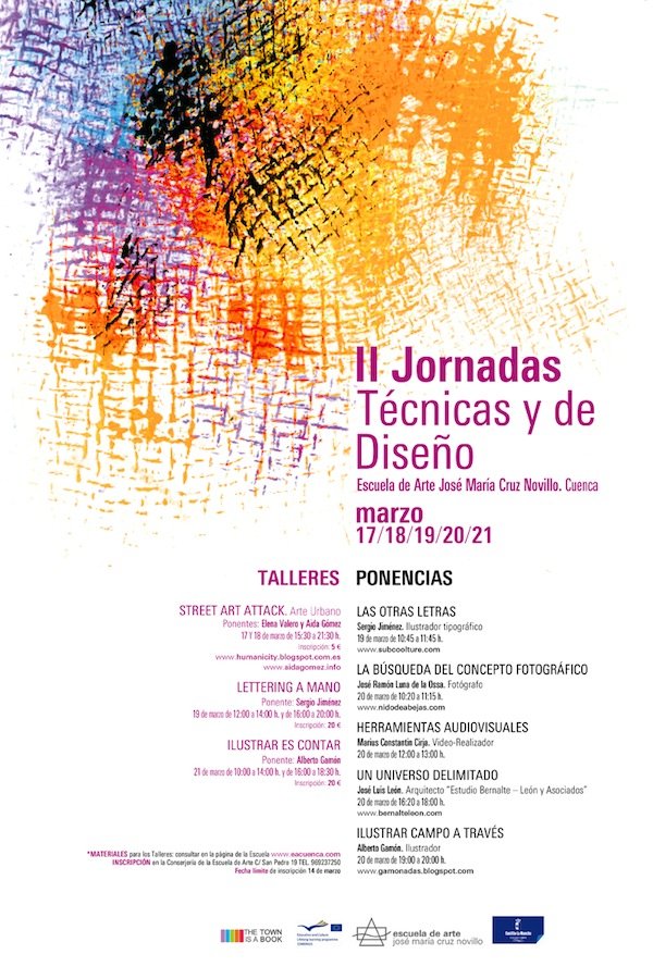 II Jornadas Técnicas y de Diseño, Escuela de Arte José María Cruz Novillo
