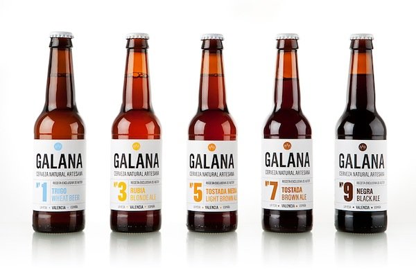 Estudio Modesto renueva la identidad de las cervezas Galana