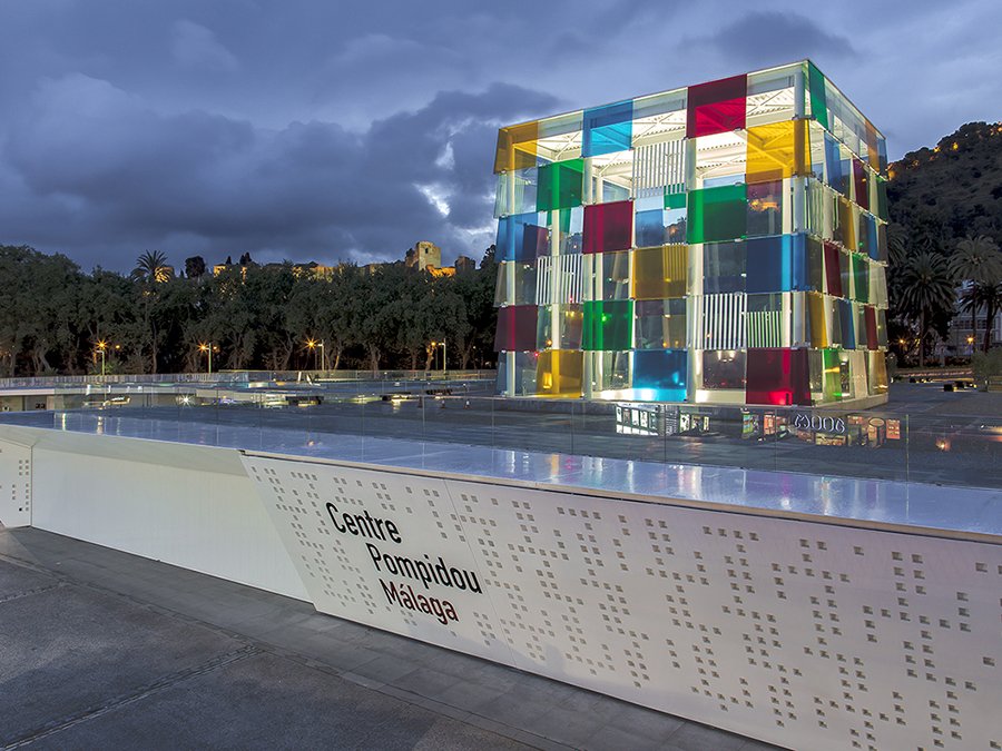 Cemento transparente para el nuevo Centro Pompidou de Málaga