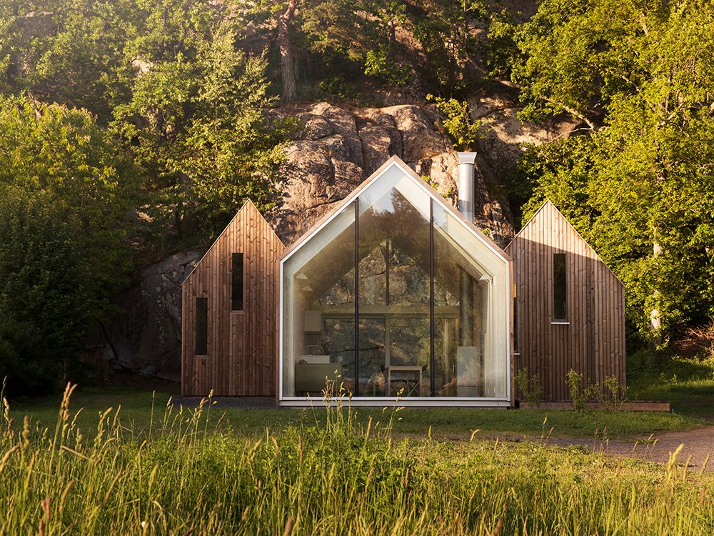 Micro Cluster Cabins: la geometría articulada de Reiulf Ramstad Arkitekter