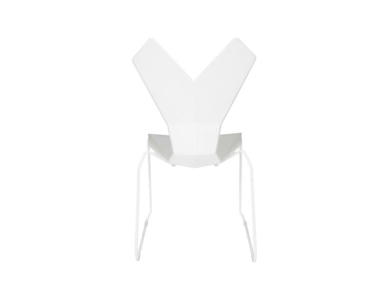 Y Chair Sled, la geométrica silla de Tom Dixon. Ergonómica, flexible y robusta