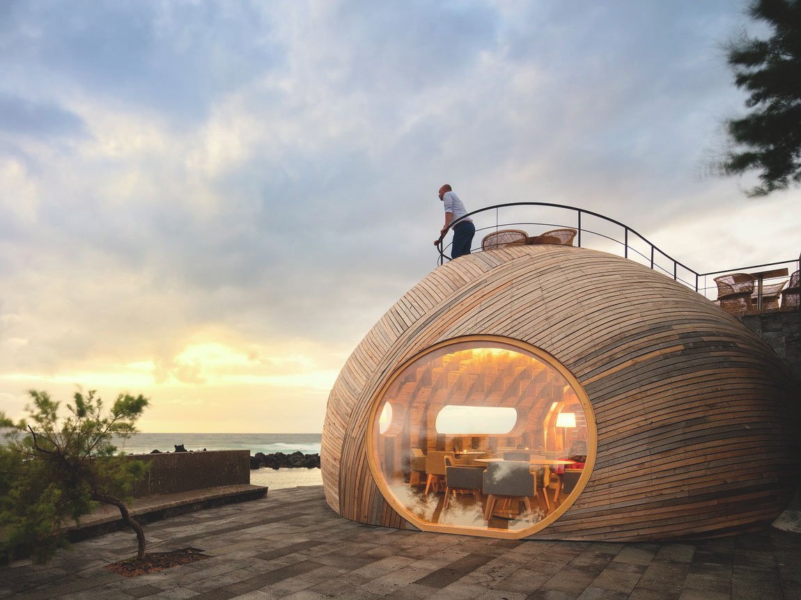 Cella Bar, por FCC Arquitectura y Paulo Lobo. Un diálogo entre lenguajes arquitectónicos