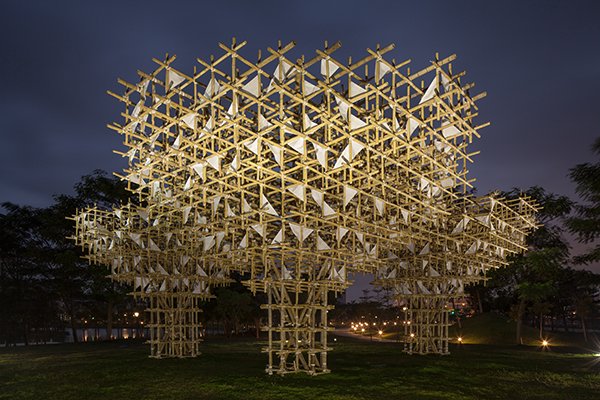 Treeplets , pabellón de Impromptu Projects, 2015