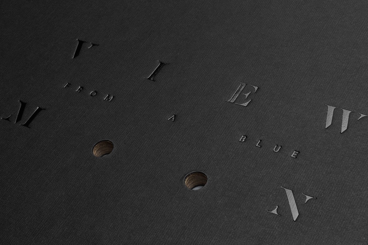 Wedge & Lever, View From A Blue Moon Book, 2016.