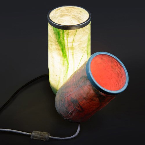 Colección de lámparas 2016 realizadas con materiales reciclados, Estudio 2724, Argentina.