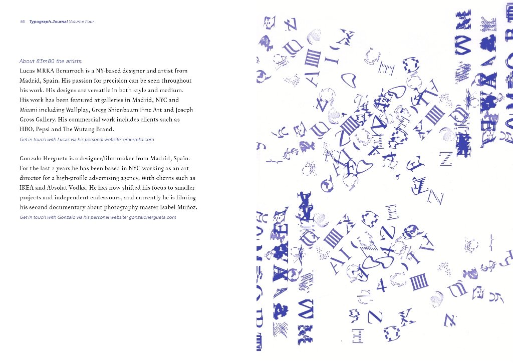 Typograph.Journal, vol. 04, Nicole Arnett Phillips, 2016.