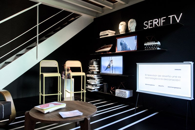 SERIF TV, el televisor de diseño de Ronan & Erwan Bouroullec para Samsung, 2016