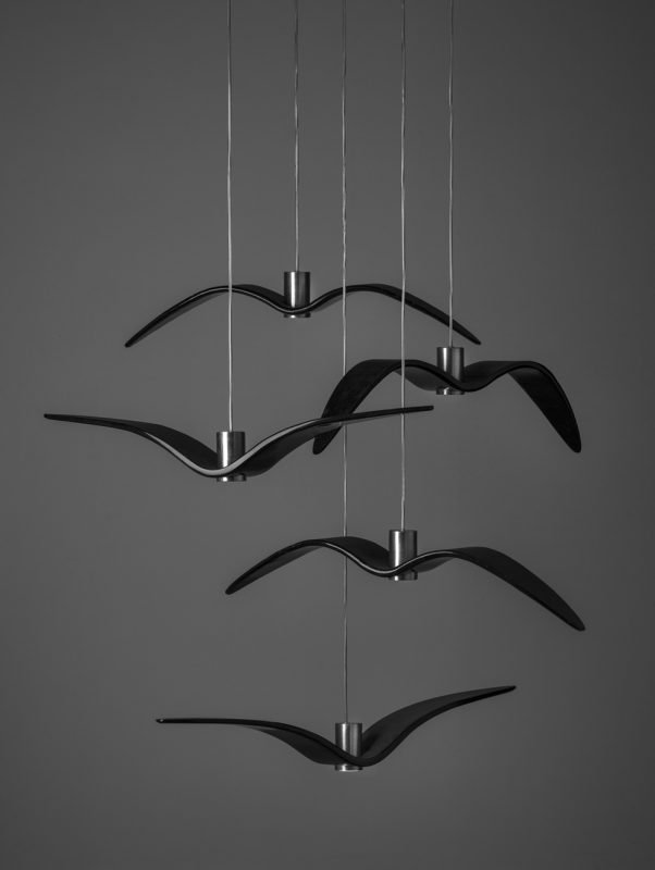 Night Birds, de Boris Klimenk, para Brokis, 2016 (foto: Martin Chum)