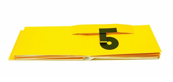 Numero, el libro pop-up de Marion Bataille