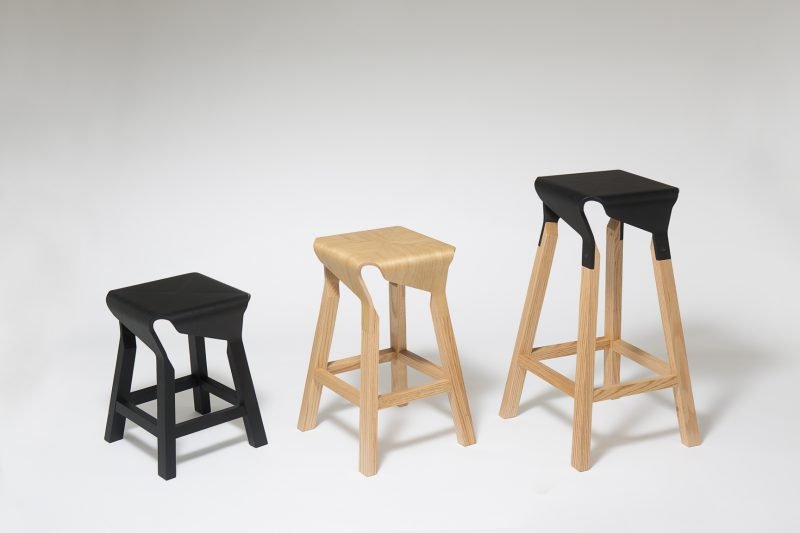 Naoshima, el taburete de Emiliana Design Studio ganador de un Red Dot Design Award