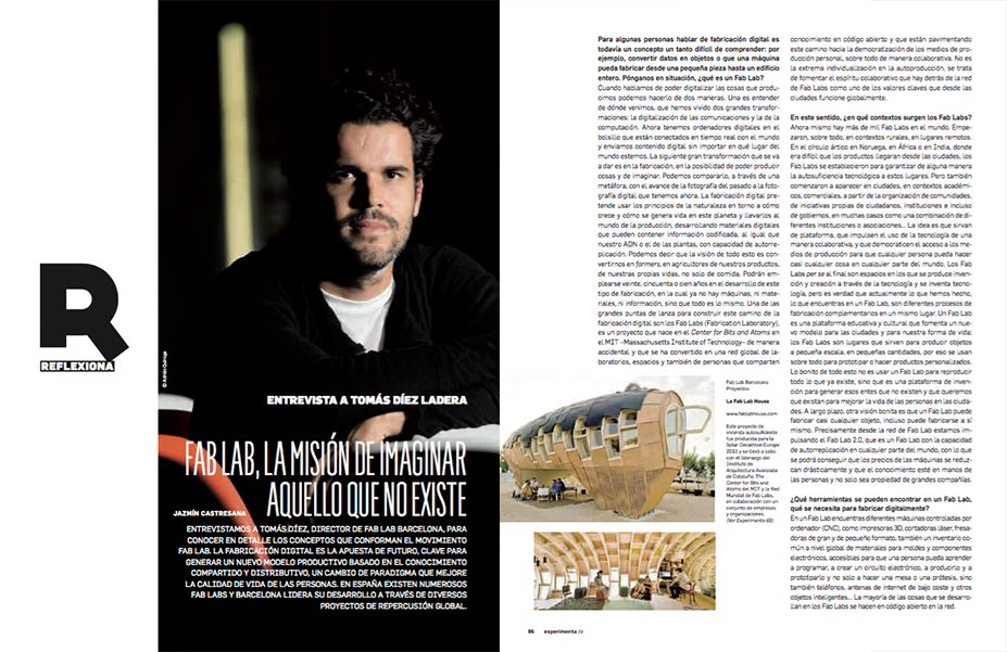Experimenta presenta su número 72
