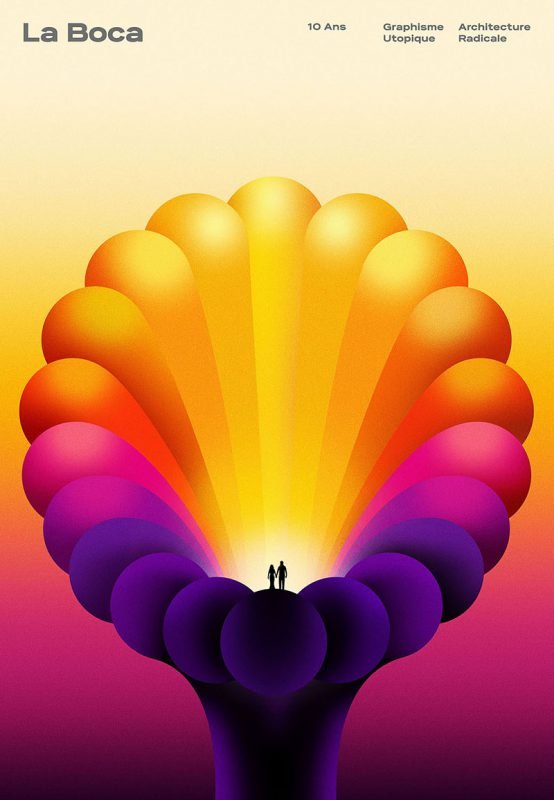 Los posters de Scot Bendall, el espíritu que mueve La Boca