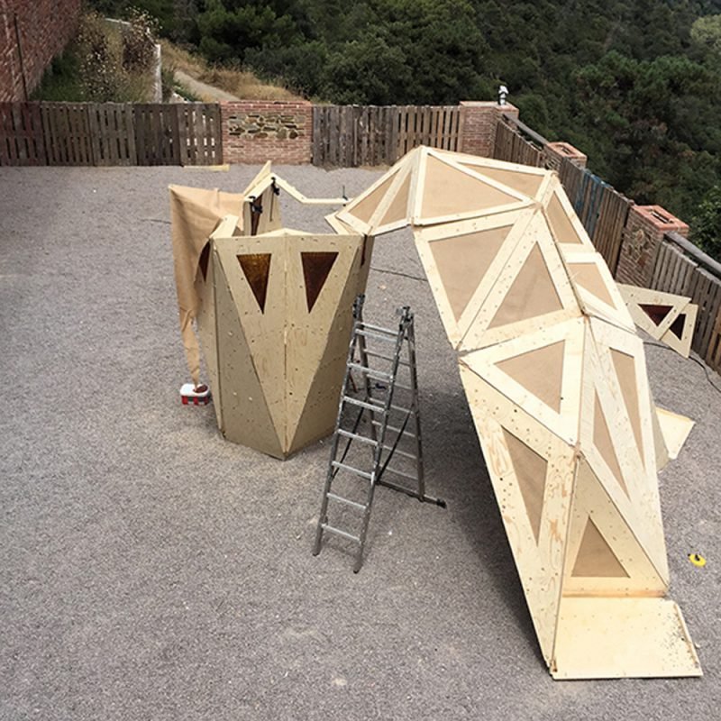 Nomad, el pabellón nómada de IAAC