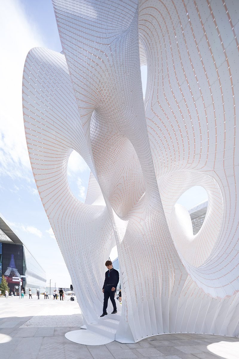 Minima|Maxima, pabellón del estudio Marc Fornes/TheVeryMany