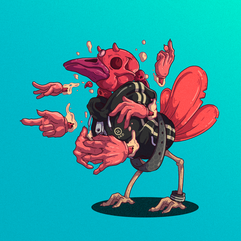 30 Days / 30 Characters, la serie diaria de ilustraciones de Nathaniel Rueda