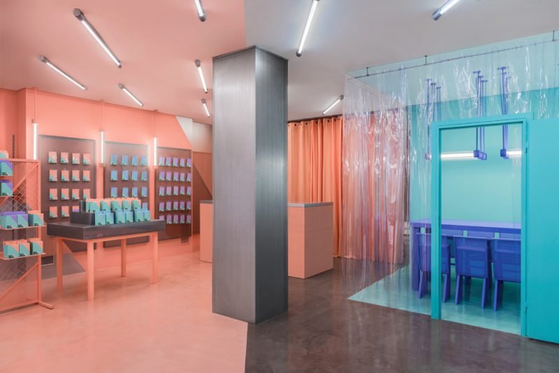 Masquespacio diseña la segunda tienda del Doctor Manzana. Fotografía: Luis Beltrán.