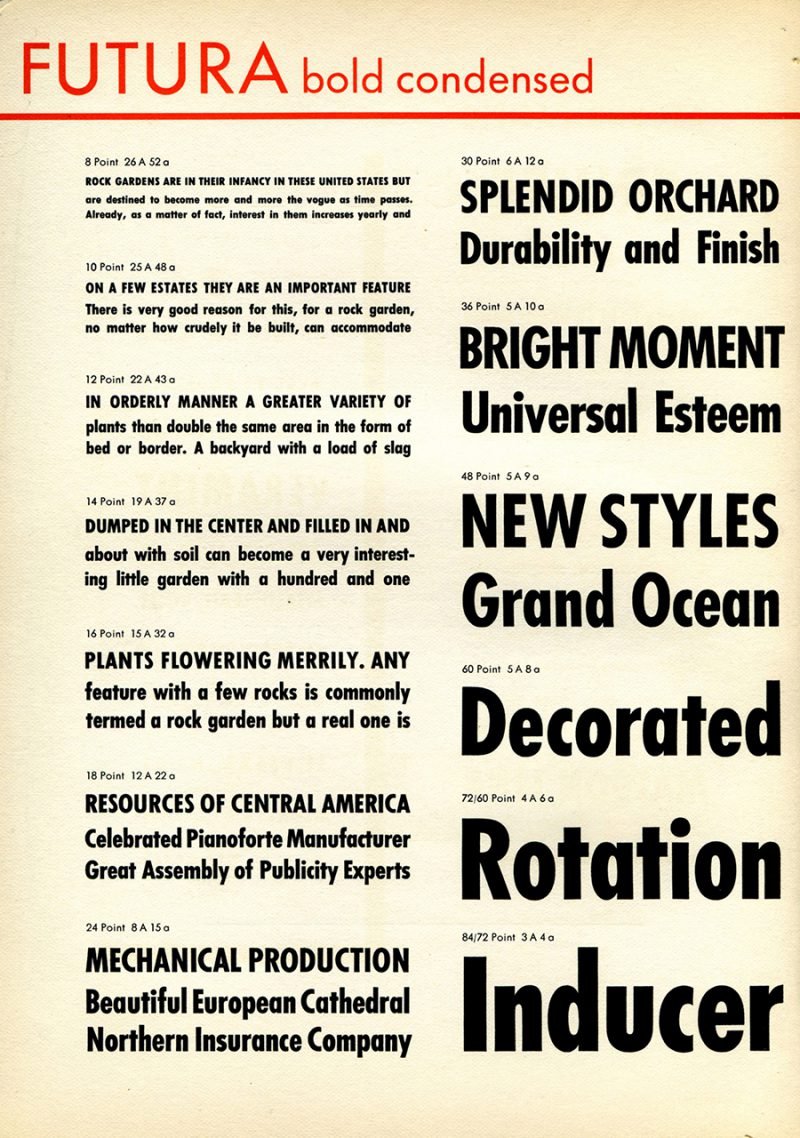 90 años de la tipografía Futura