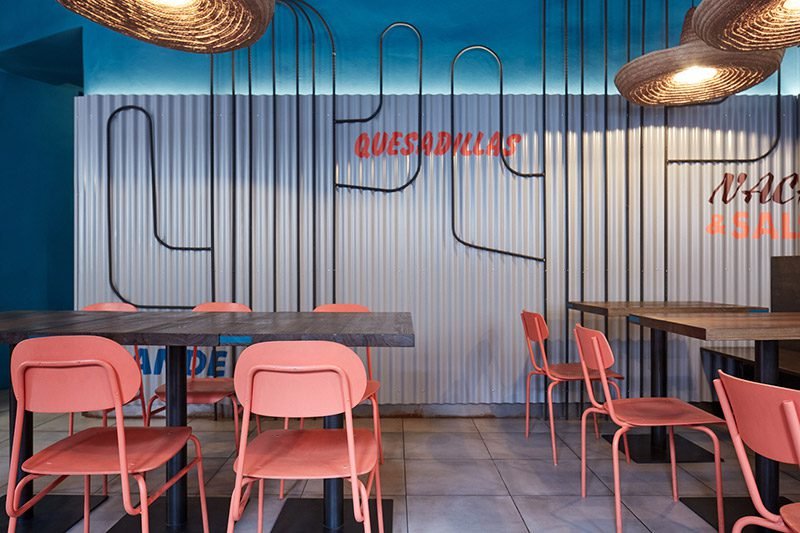 Burrito Loco, diseño interior de Formafatal