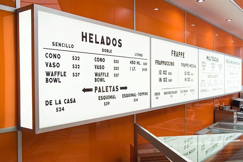 Anagrama diseña la identidad de marca de la heladería Winter Milk