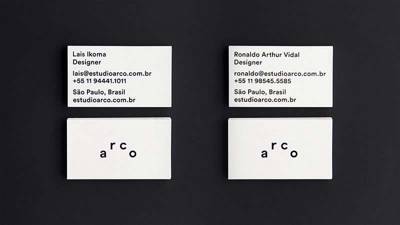 Do Ponto A ao Ponto O, autoidentidad gráfica de Estudio Arco 