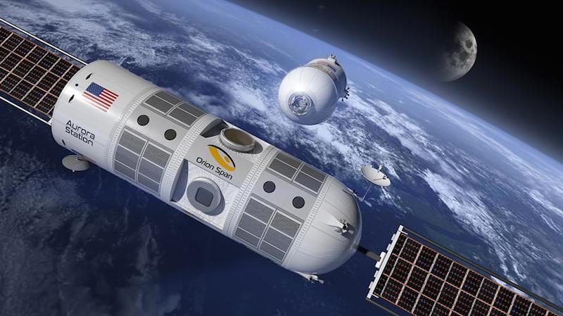 Aurora Station, un hotel de lujo espacial