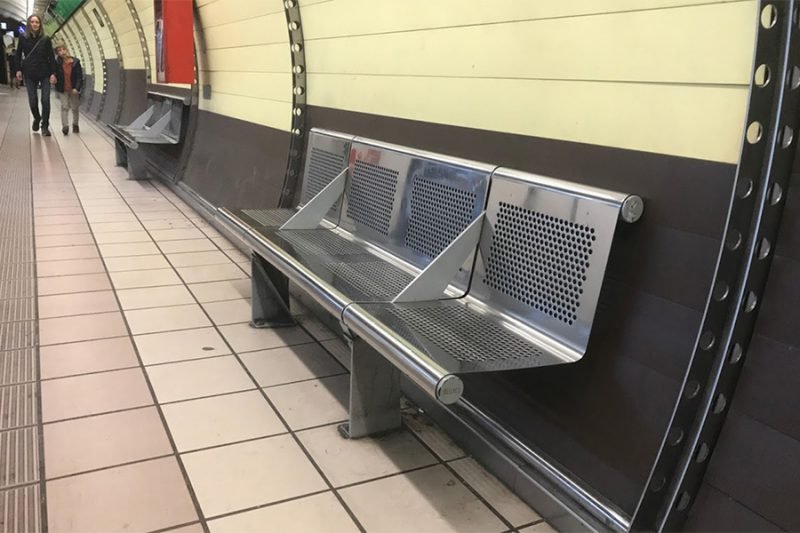 Diseño antisocial para la configuración del espacio público