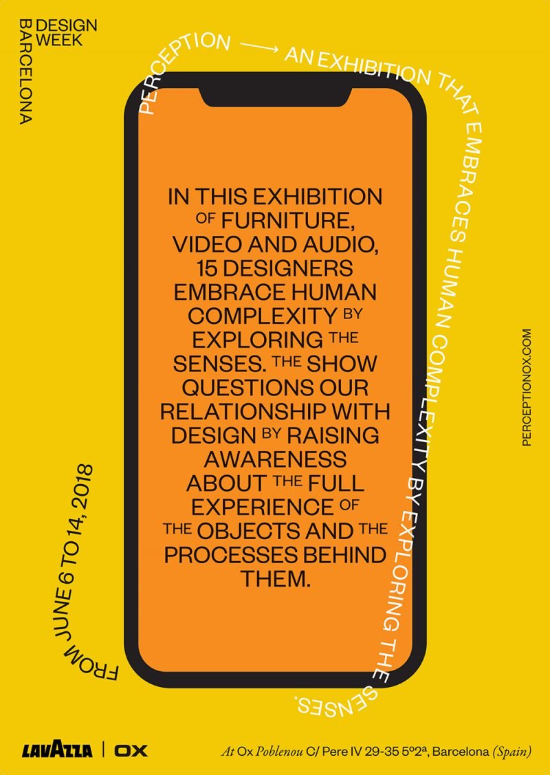 Perception, Barcelona Design Week 2018
