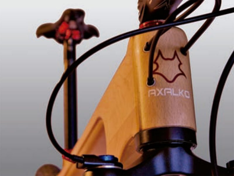 Axalko: bicicletas con alma de madera