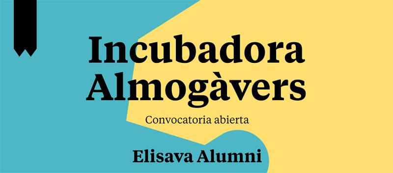 Se amplía el plazo de la 2a convocatoria de Elisava Alumni en el que se impulsan nuevas empresas hasta el 10 de julio. 