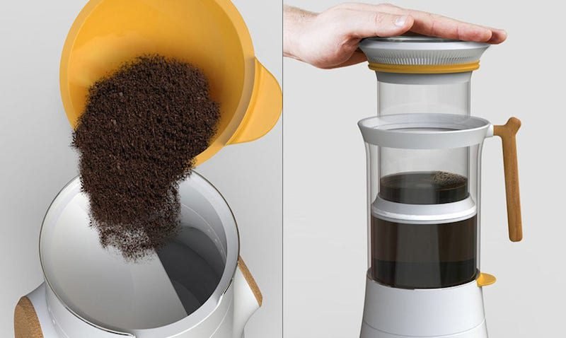 Hifa, una cafetera para el cultivo de setas