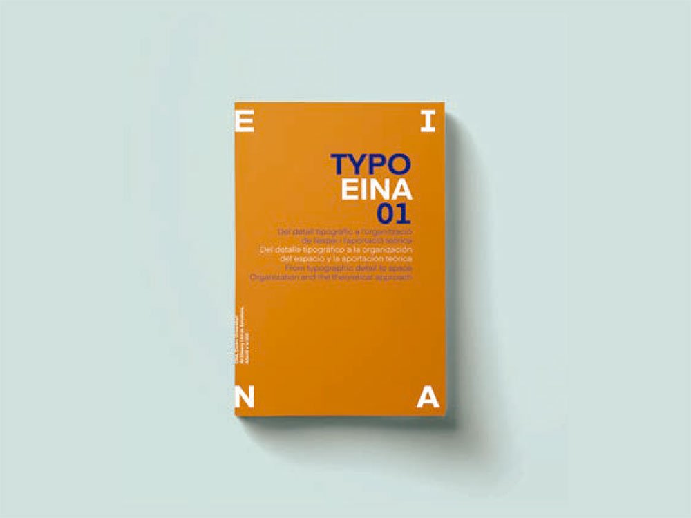 Typo EINA. 01, un libro sobre tipografía