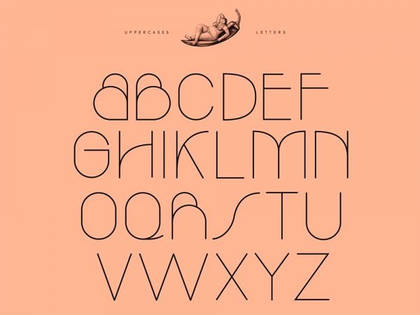 Baba, identidad gráfica de Violaine & Jérémy. Tipografía e ilustración