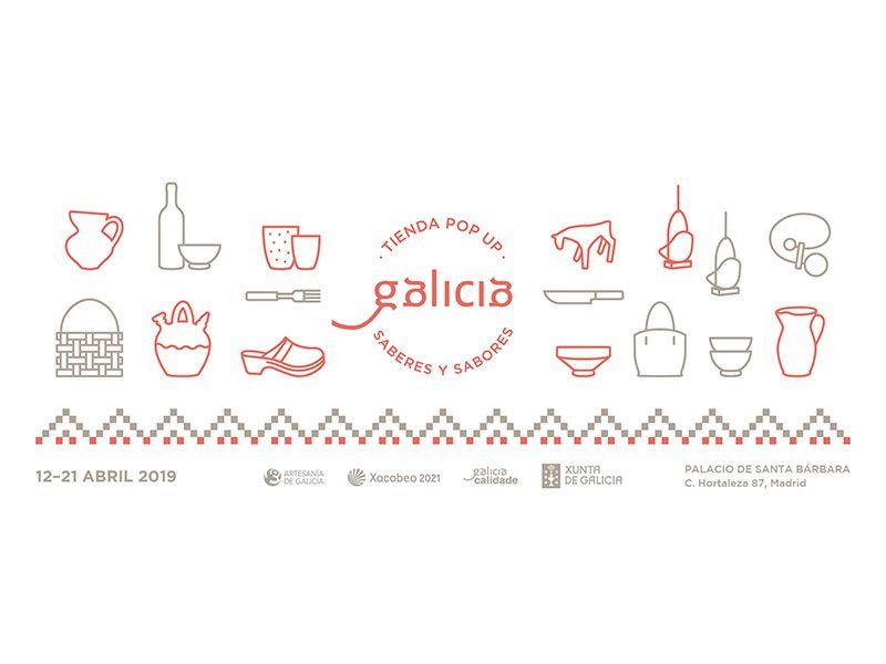 Pop Up Galicia, Saberes y Sabores regresa a Madrid con una selección de piezas de la marca Artesanía de Galicia y exclusivos productos y actividades gastronómicos