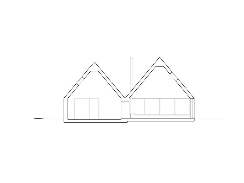 Hatley, la casa de campo de François Abbott. Formas y materiales autóctonos