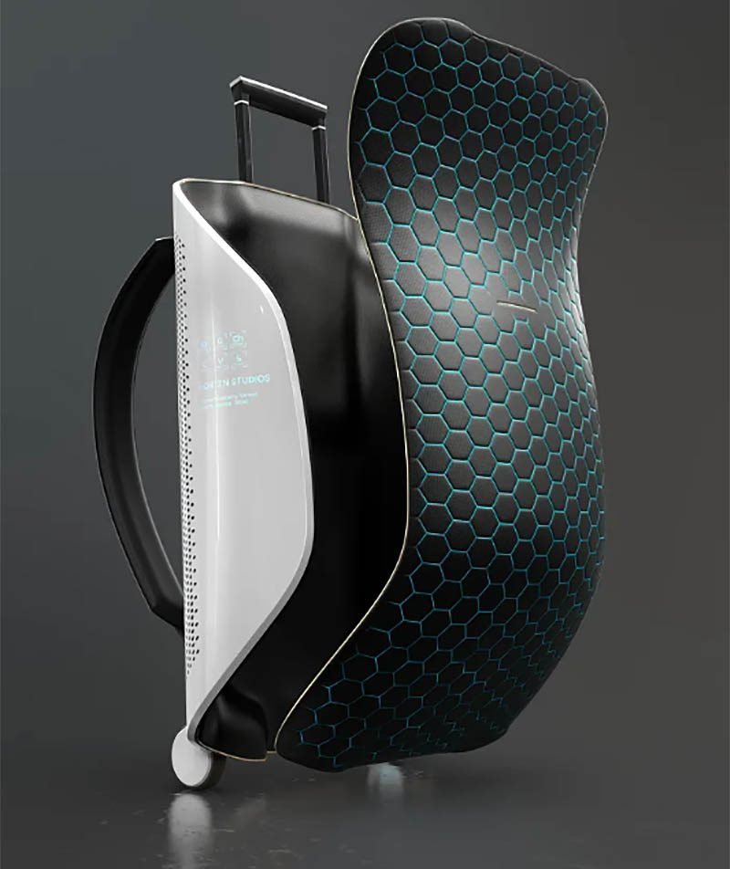 Horizn ONE, la maleta inteligente para viajes al espacio. En colaboración con la astronauta más joven del mundo