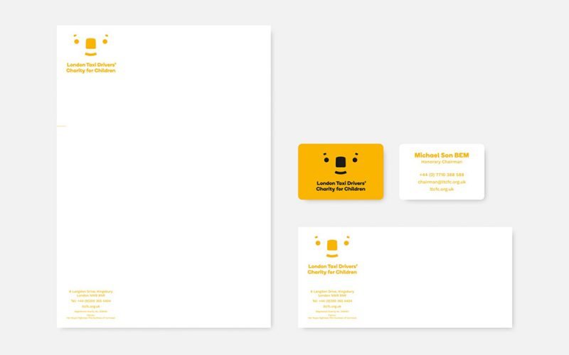 Pentagram rediseña la identidad de marca de la London Taxi Drivers’ Charity for Children