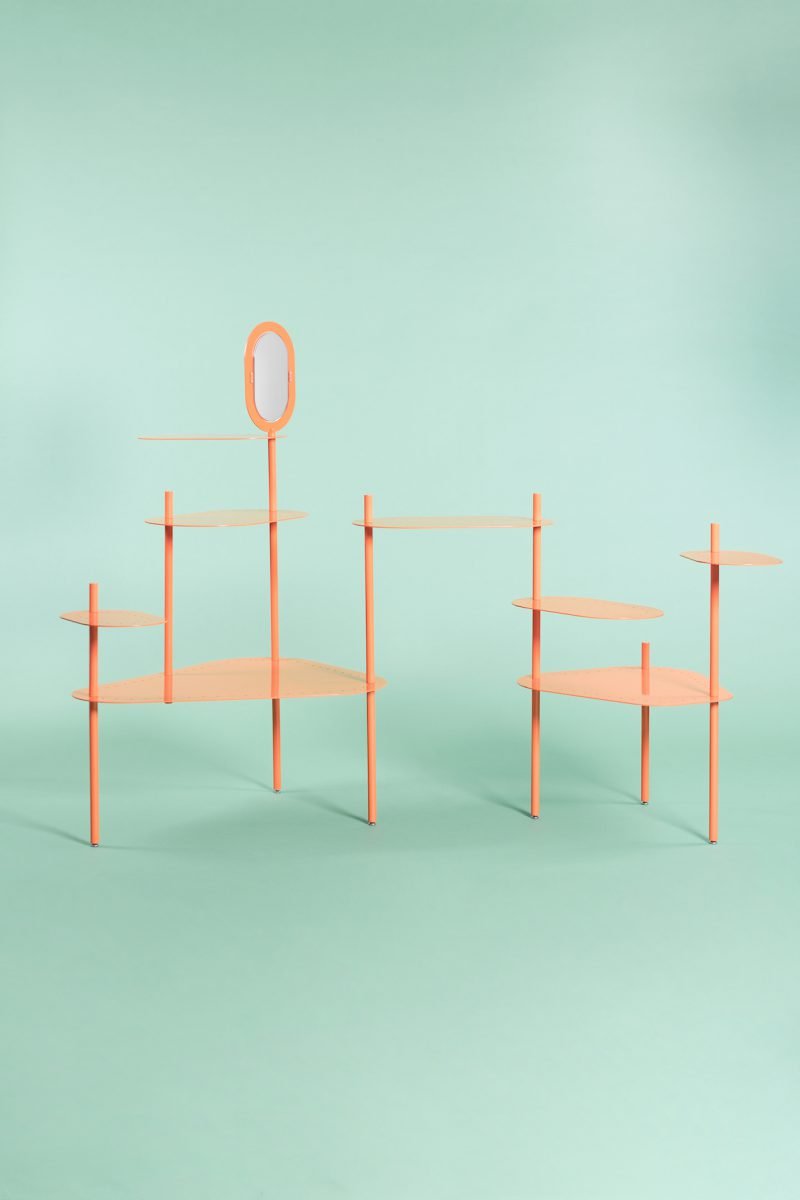 Bright Metal Object, el mobiliario metálico de Michele Giacopini