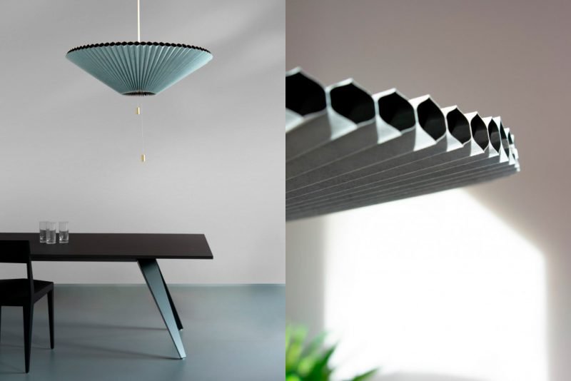 Méduse: lámpara de suspensión de Lukas Bazle. El diseño se alimenta de diseño