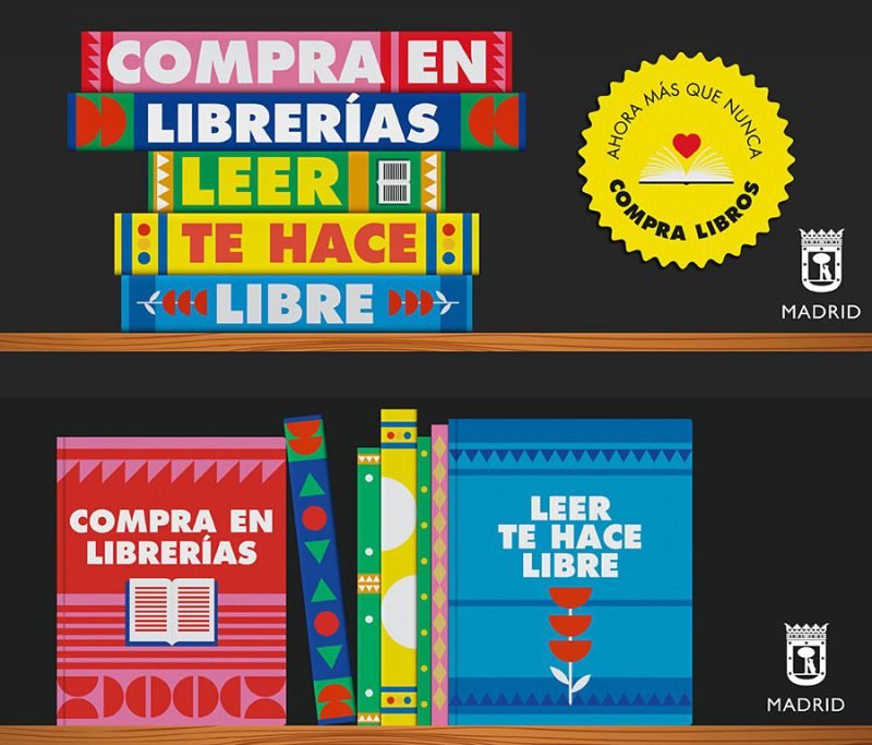 La campaña de Rodríguez y Cano para fomentar la lectura en Madrid