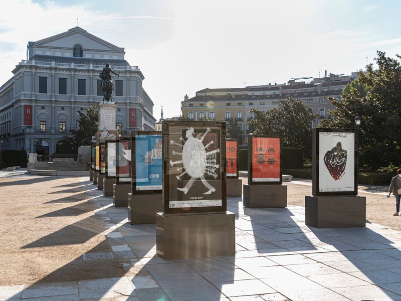 Ha dado comienzo la gran exposición de carteles Madrid Gráfica 2020