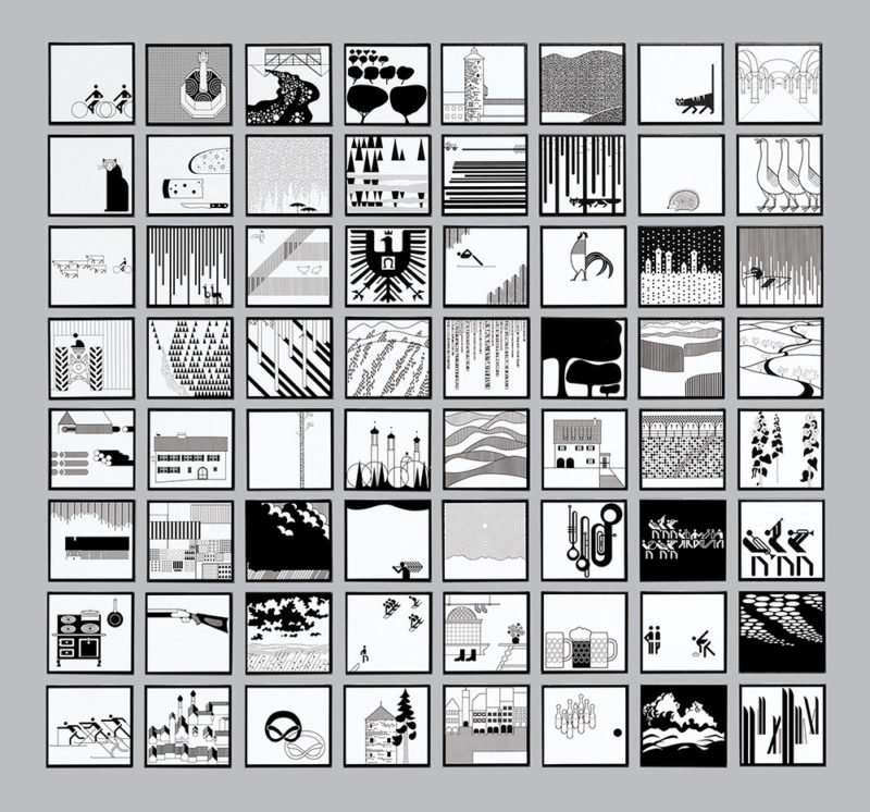 Gran retrospectiva internacional dedicada al diseñador gráfico alemán Otl Aicher