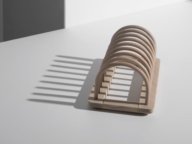 Dish Rack, el escurridor de platos de Studio Tolvanen