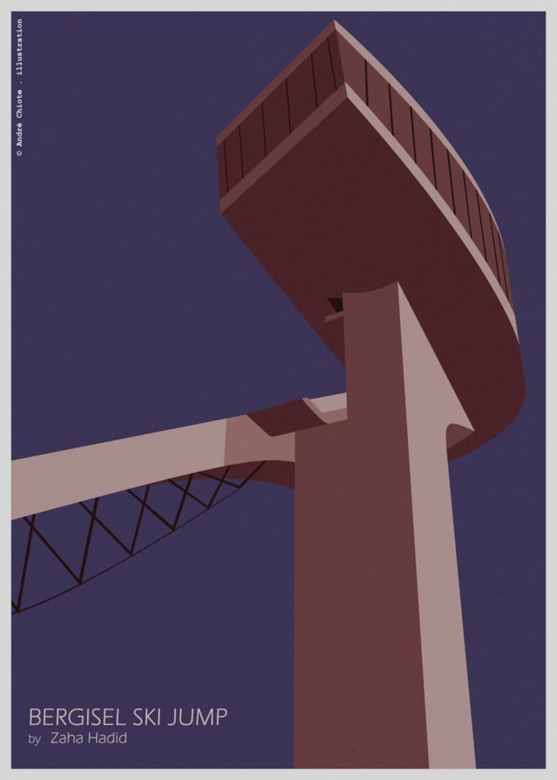 La ilustraciones arquitectónicas de André Chiote
