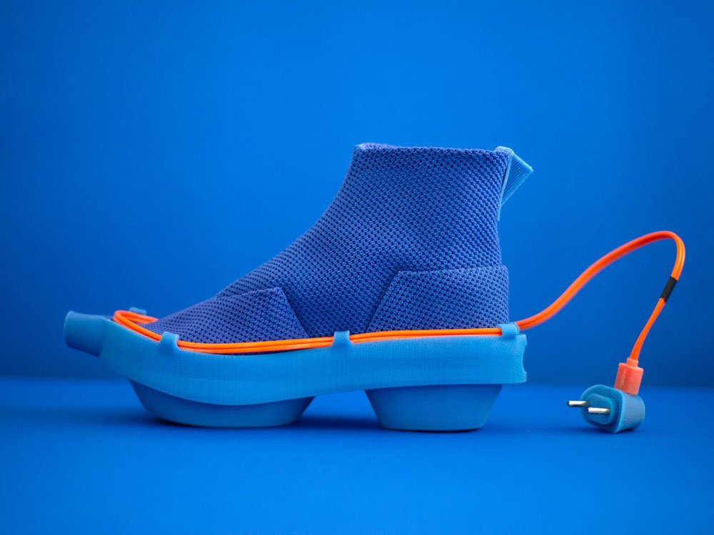 Netina, los calzados futuristas de Netha Goldberg. Un ejercicio creativo, un experimento social