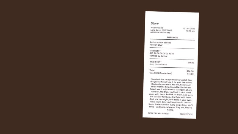 Story, el branding con historia de For The People. Un subidón de creatividad y cafeína