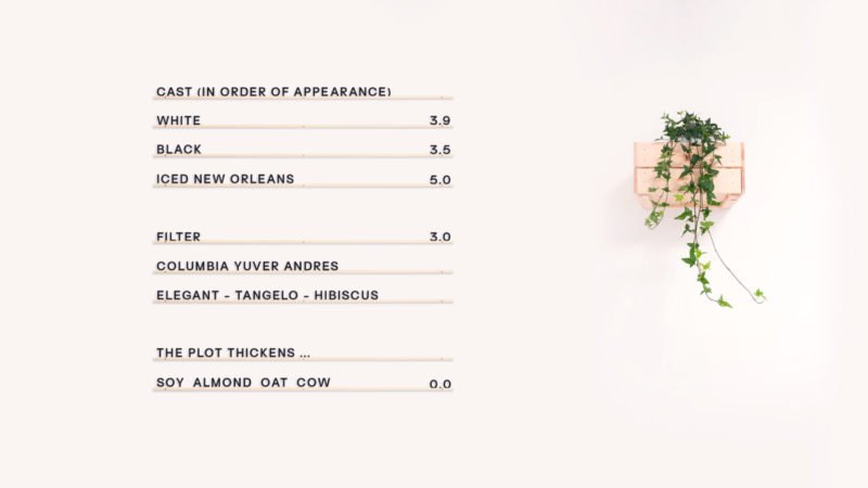 Story, el branding con historia de For The People. Un subidón de creatividad y cafeína